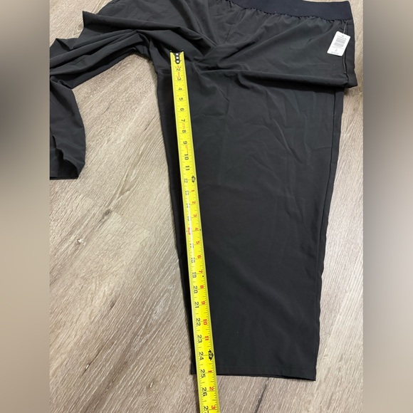 NWT Torrid Happy Camper Stretch Woven Active Pant Black Loungewear PullOn 4 (4X) - Picture 5 of 7